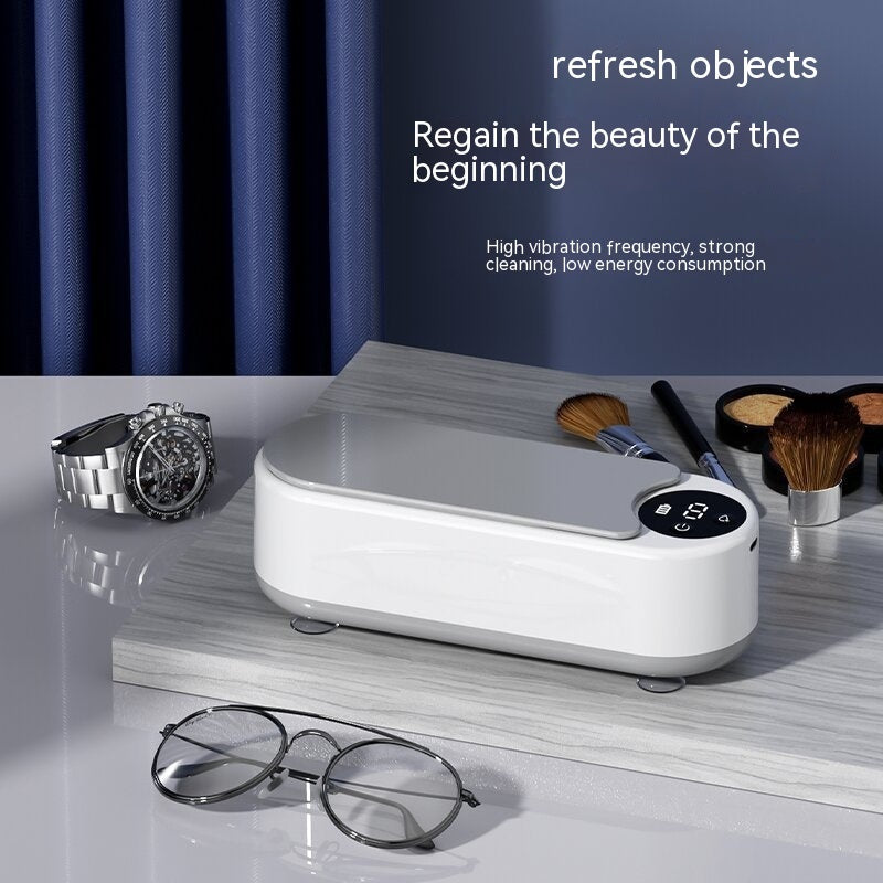 Glasses Washing Machine Ultrasonic Display Portable