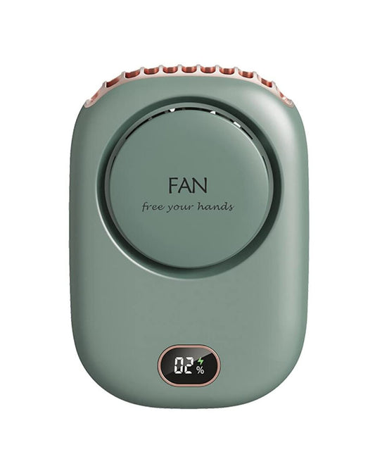 Hanging Neck Fan Lazy No Leaf Fan Hanging Waist USB
