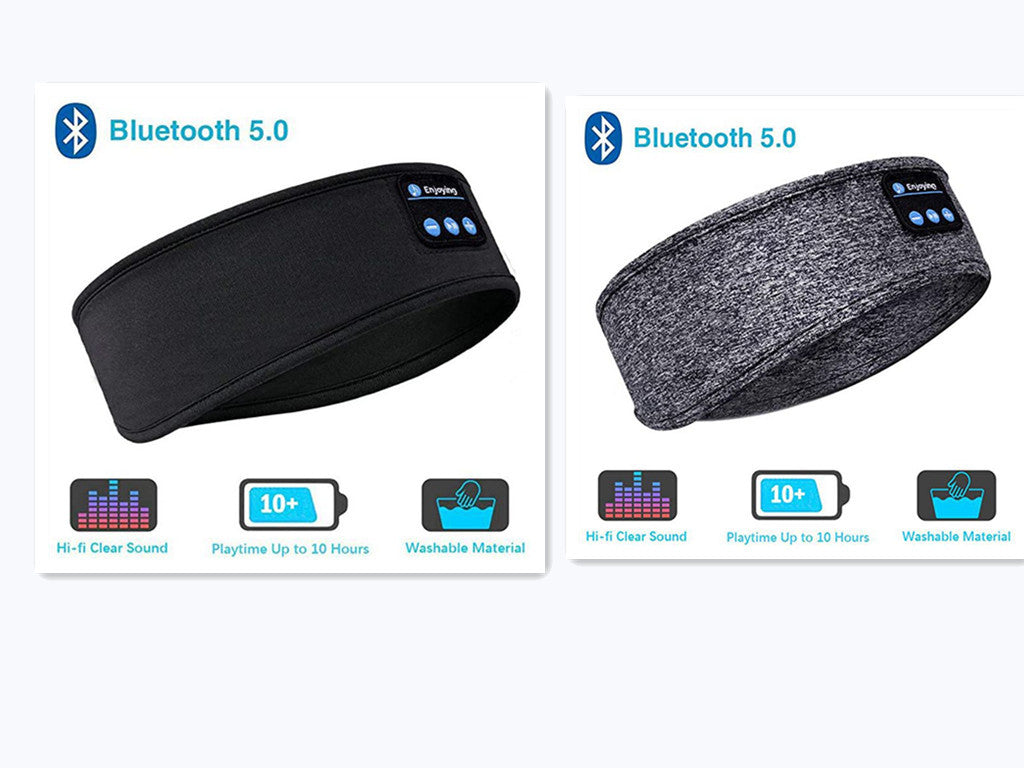 Wireless Bluetooth Sleeping Headphones Headband Thin Soft