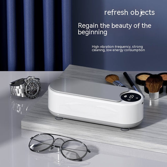 Glasses Washing Machine Ultrasonic Display Portable
