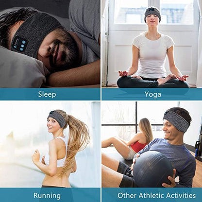 Wireless Bluetooth Sleeping Headphones Headband Thin Soft