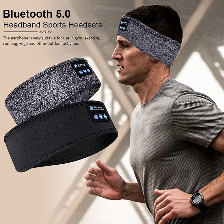 Wireless Bluetooth Sleeping Headphones Headband Thin Soft