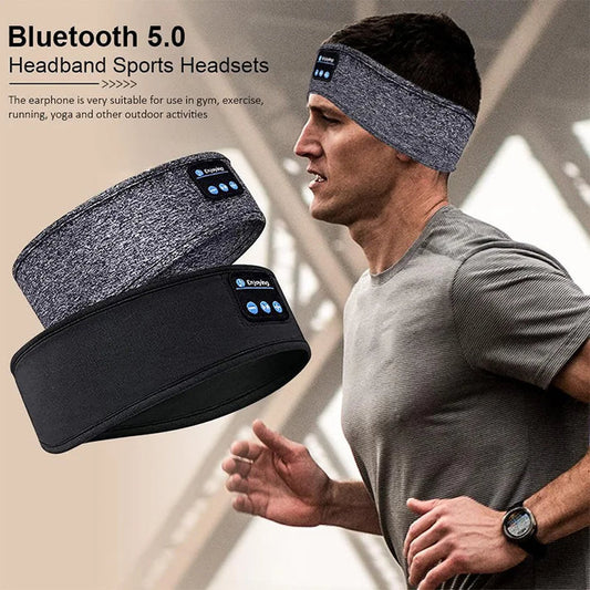 Wireless Bluetooth Sleeping Headphones Headband Thin Soft